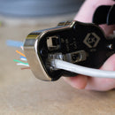 C. K Tools T3673A Compact Pass-Through Crimper for RJ45 Plugs 6/8P