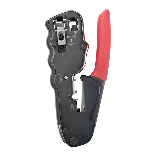 C. K Tools T3673A Compact Pass-Through Crimper for RJ45 Plugs 6/8P