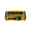 C. K Tools T4510 Blue Steel Mixed PZ Bit Set of 10