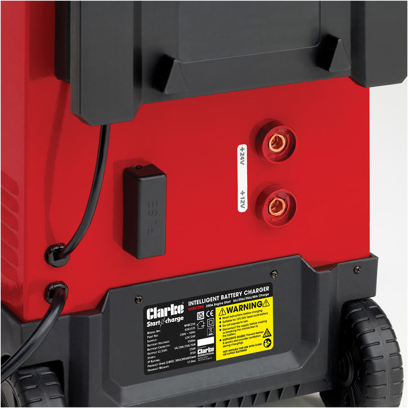 Clarke 6261525 WIBC250 250A Battery Starter/Charger