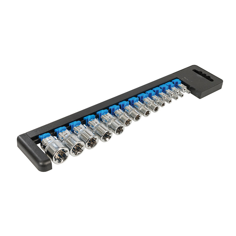 Silverline 675072 E-Trx Socket Extension Set 14pce