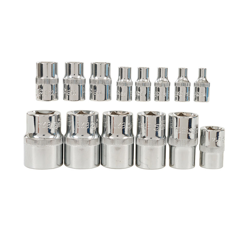 Silverline 675072 E-Trx Socket Extension Set 14pce