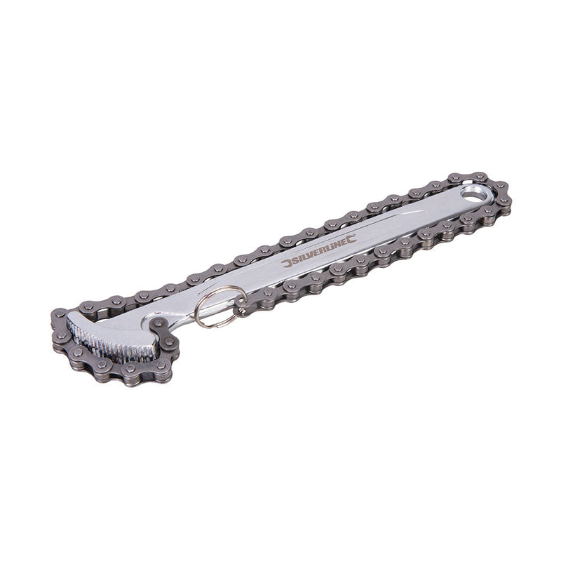 Silverline 675121 Oil Filter Chain Wrench