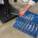 Silverline 675226 Fixed Head Ratchet Spanner Set 14pce