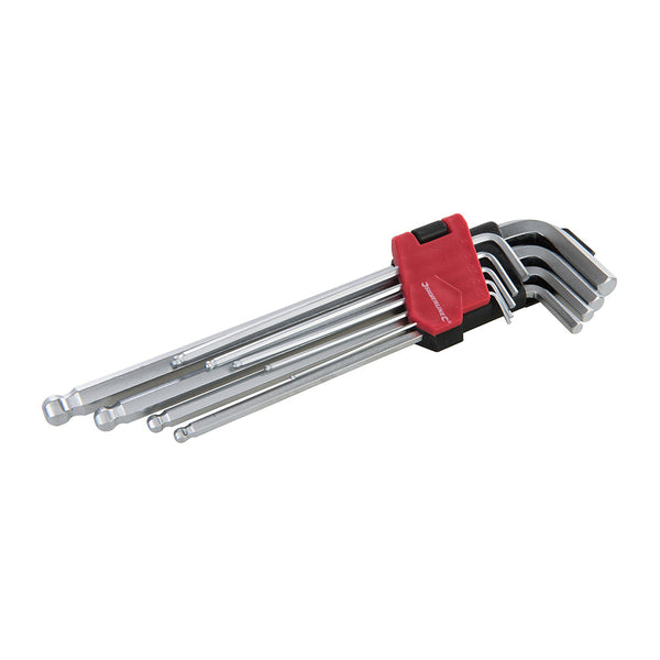 Silverline 675323 Expert Hex Key Ball End Set 9pce