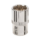 Silverline 676654 Socket 1/2" Drive 12pt Metric