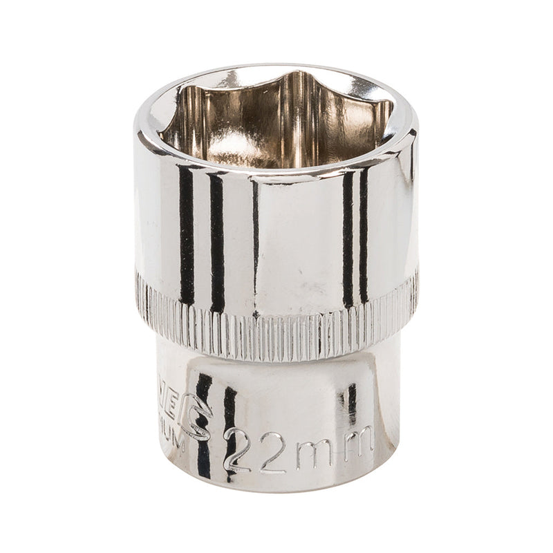 Silverline 677277 Socket 1/2" Drive 6pt Metric
