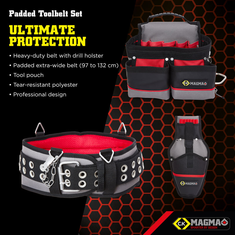 C.K Magma  MA2738 Padded Toolbelt Set