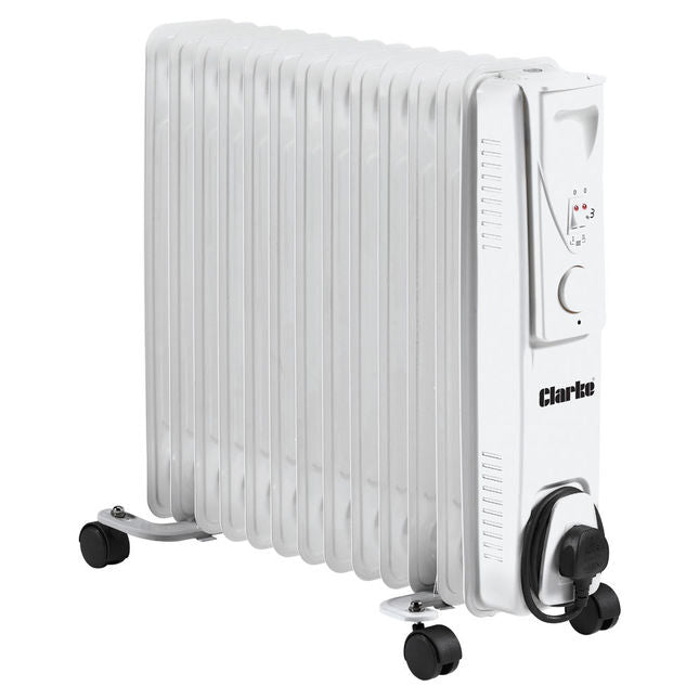Clarke 6934008 OFR13/250B 2.5kW Oil Filled Radiator