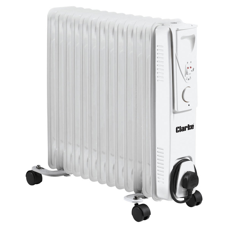 Clarke 6934008 OFR13/250B 2.5kW Oil Filled Radiator