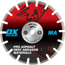 OX Tools OX-MA350/20 Spectrum Superior Shark Diamond Blade - Asphalt - 350/20mm