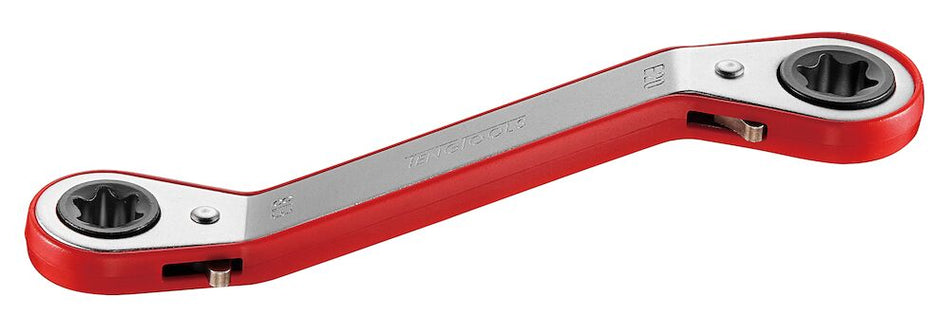 Teng Tools 681416E Ratcheting Offset Ring Spanner E14xE16