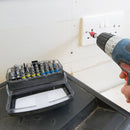 Silverline 681743 Colour-Coded Bit Set 32pce