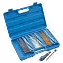 Clarke 1801688 CHT688 38pc Wire Brush Set