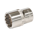 Silverline 687231 Socket 1/2" Drive 12pt Metric