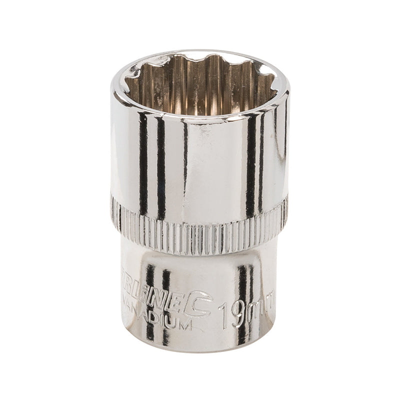 Silverline 687231 Socket 1/2" Drive 12pt Metric
