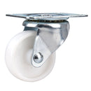 Clarke 4200028 White Nylon Castor Wheels Fixed / Swivel / Swivel & Brake (50mm - 100mm)