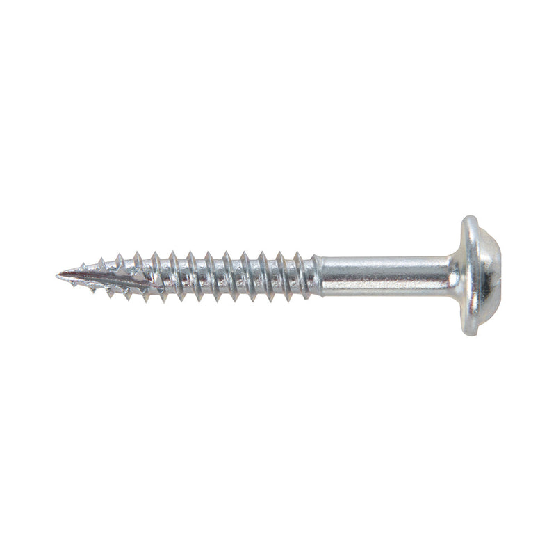 Triton 693383 Zinc Pocket-Hole Screws Washer Head Fine