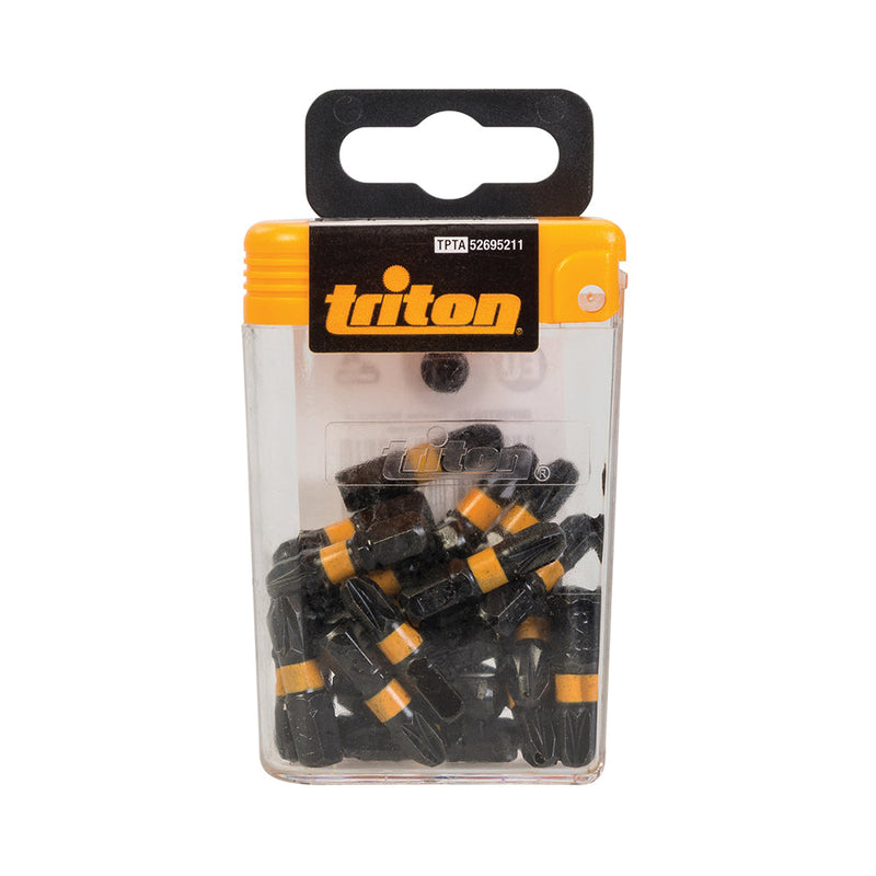 Triton 695211 Pozi Screwdriver Impact Bit 25pk