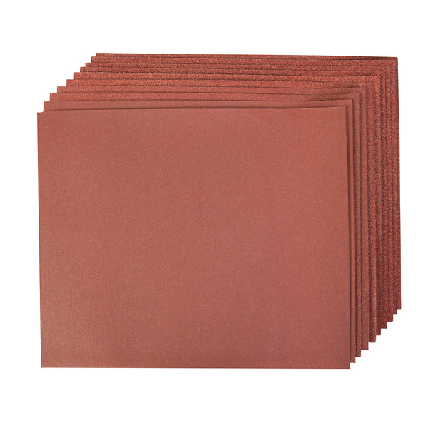 Silverline 696982 Aluminium Oxide Hand Sheets 10pce