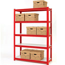 Clarke 6600645 CS5265RP 1.2m Wide Span Boltless Shelving (Red)