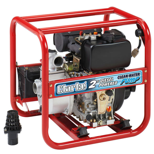 Clarke 7230176 WPD50 2" Diesel Powered Water Pump