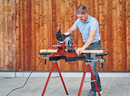 Einhell 4300380+4310614 TC-SM 216 Sliding Mitre Saw with MSS 1608 Mitre Saw Stand