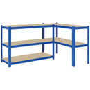 Clarke 6600761 CSM5265/30BL Heavy Duty Boltless Shelving (Blue)