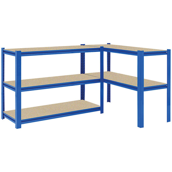 Clarke 6600761 CSM5265/30BL Heavy Duty Boltless Shelving (Blue)