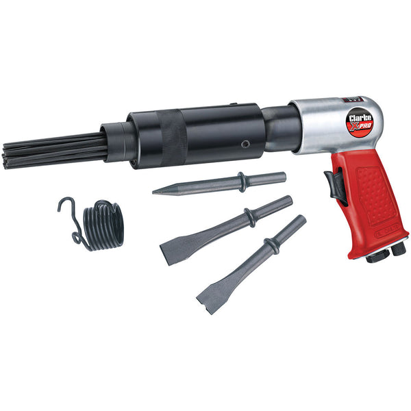 Clarke 3120178 X-Pro CAT164 Air Needle Scaler & Hammer Chisel