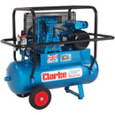 Clarke 2092622 XEP15H/50 (O/L) 14cfm 50 Litre 3HP Industrial Air Compressor with Cage (230V)