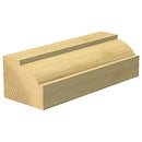 Trend Tools 46/41X1/4TC Guided Flat Ovolo Cutter 12Mm Radius