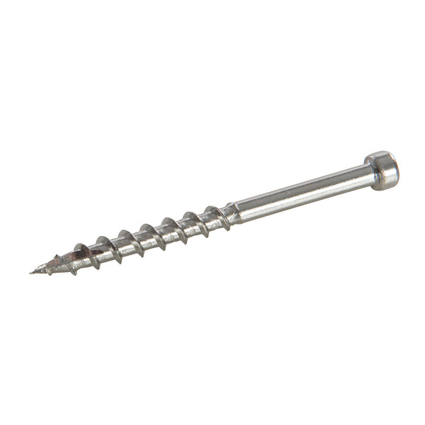Triton 703052 Stainless Steel Pocket-Hole Screws Pan Head Coarse