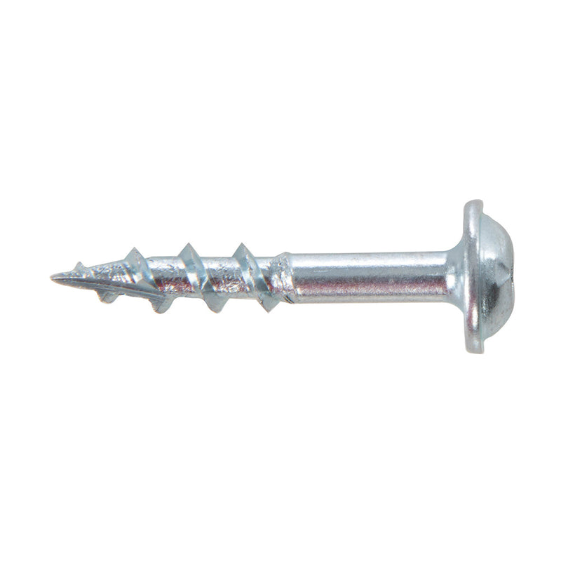 Triton 709782 Zinc Pocket-Hole Screws Washer Head Coarse