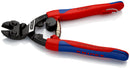 KNIPEX 71 22 200 T CoBoltÂ¨ Compact Bolt Cutter with slim multi-component grips, with integrated tether attachment point for a tool tether black atramentized 200 mm