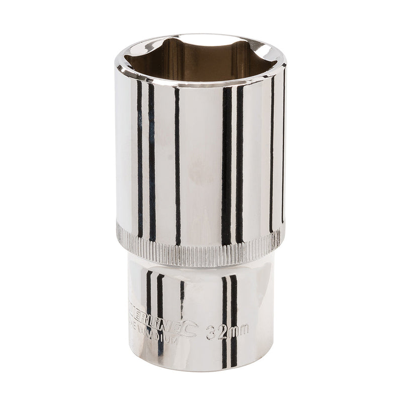 Silverline 718106 Deep Socket 1/2" Drive 6pt Metric