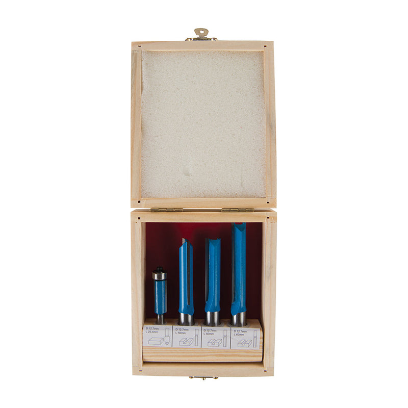 Silverline 719769 Kitchen Router Bit Set 4pce