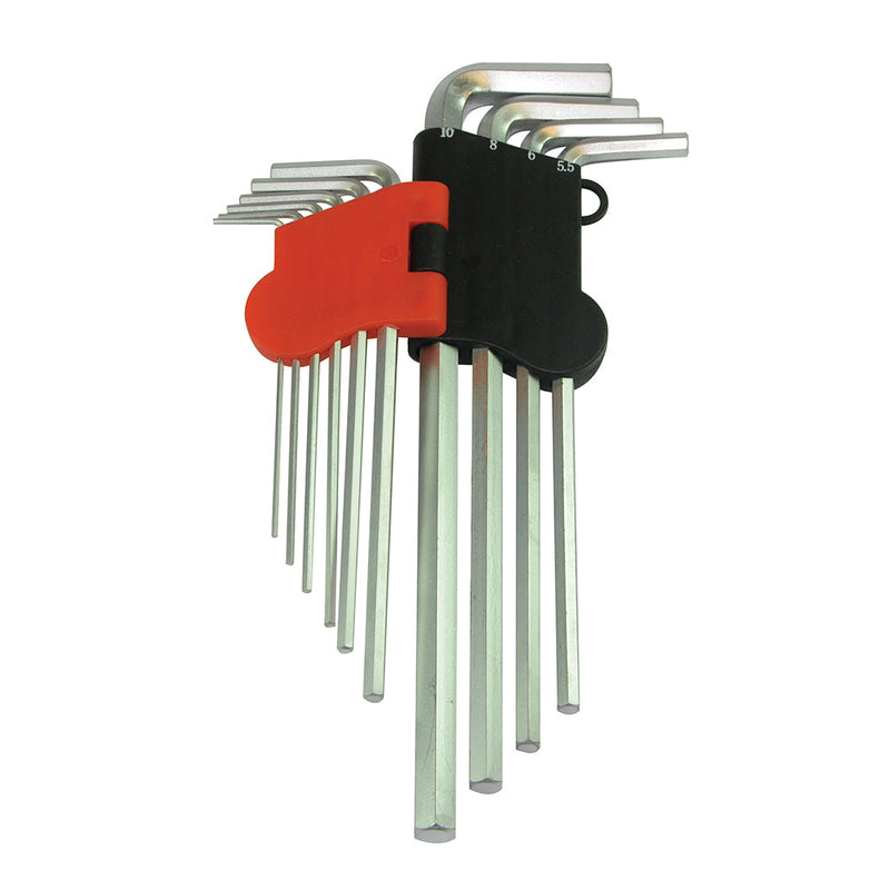 Silverline 719784 Expert Hex Key Metric Set 10pce