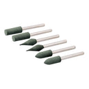 Silverline 719801 Rotary Tool Rubber Polishing Point Set 6pce
