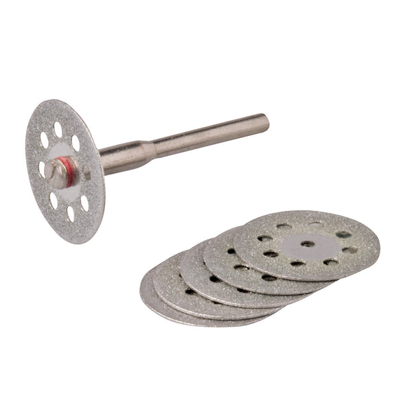 Silverline 719813 Rotary Tool Diamond Vented Cutting Disc Set 6pce