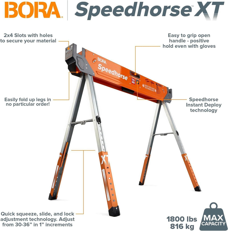 BORA PM-4550 Adjustable Speedhorse XT