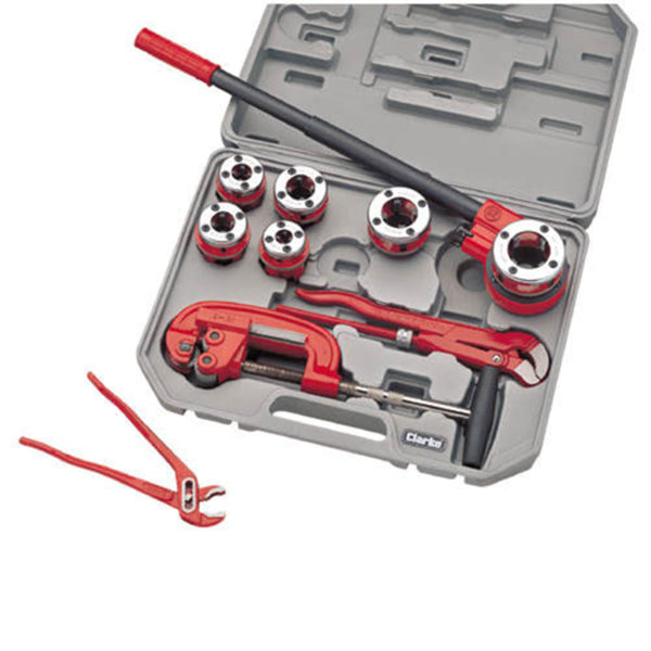 Clarke 1801418 CHT418 - 10 Piece Pipe Thread Kit