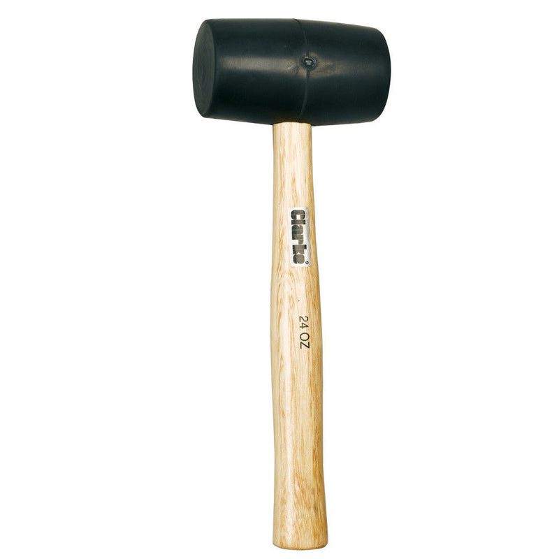 Clarke 1801292 CHT292 24oz Black Rubber Mallet