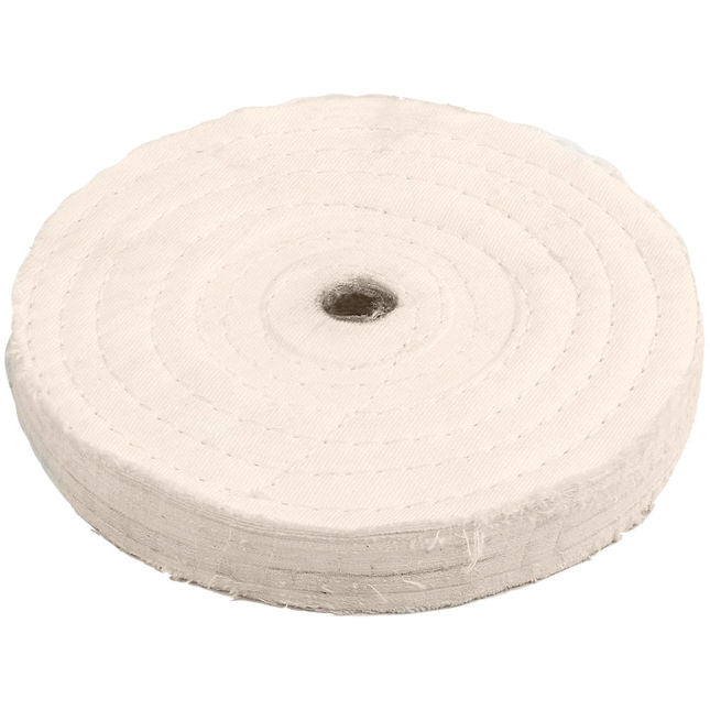 Clarke 6500493 Replacement 6” (150mm) Stitched Buffing Mop for CHDB500