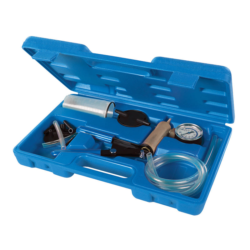 Silverline 734801 Vacuum Tester & Brake Bleeding Kit 16pce