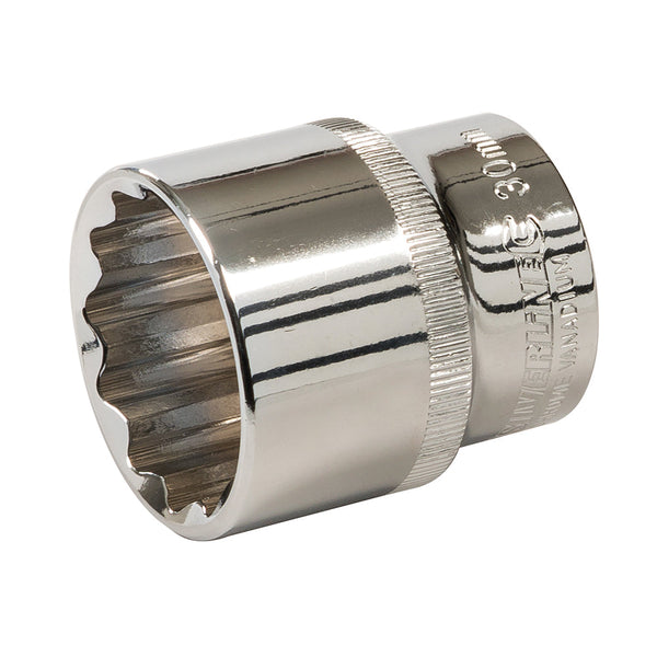Silverline 736697 Socket 1/2" Drive 12pt Metric