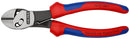 KNIPEX 73 72 180 F TwinForceÂ¨ High Performance Diagonal Cutters with opening spring with multi-component grips black atramentized 180 mm