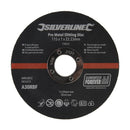 Silverline 738222 Pro Metal Slitting Disc 10pk