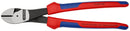 KNIPEX 74 02 250 High Leverage Diagonal Cutter with multi-component grips black atramentized 250 mm