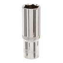 Silverline 743915 Deep Socket 1/2" Drive 6pt Metric